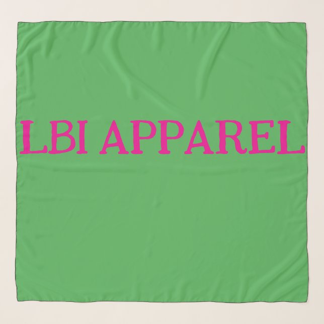 LBI APPAREL TRADEMARKED SCARF (Front)