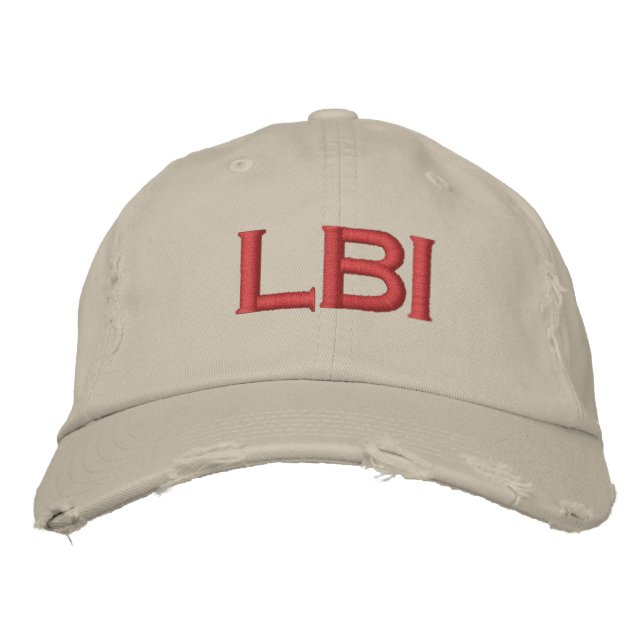 LBI HAT LONG BEACH ISLAND NEW JERSEY 08008 (Front)