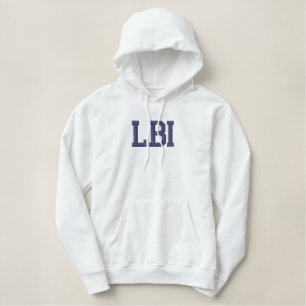 LBI HOODIE by LBI APPAREL LONG BEACH ISLAND 08008