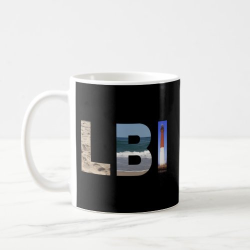 Lbi Long Beach Island Nj Photo Beach Ocean Lightho Coffee Mug