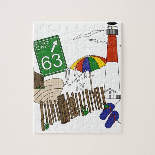 LBI Love Primary Color Collage Jigsaw Puzzle