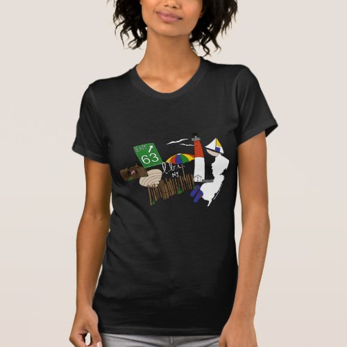 LBI Love Primary Color Collage T_Shirt