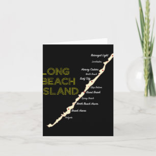 Lbi Nj Long Beach Island New Jersey Nj Beach House Card