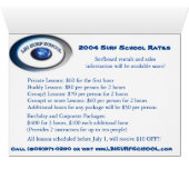 LBI Surf School card (Inside Horizontal (Bottom))