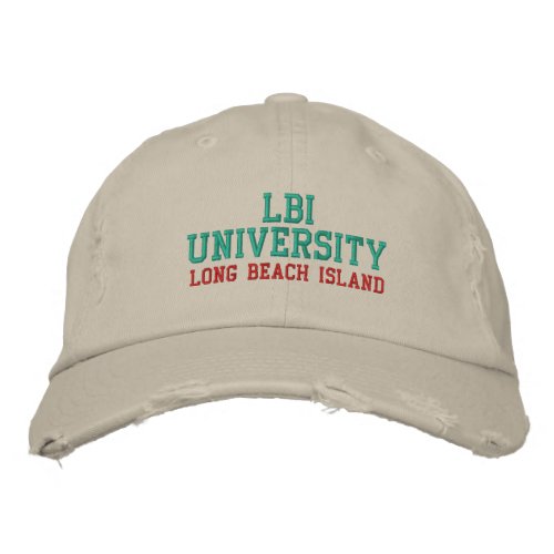 LBI UNIVERSITY REG TRADEMARK HAT 