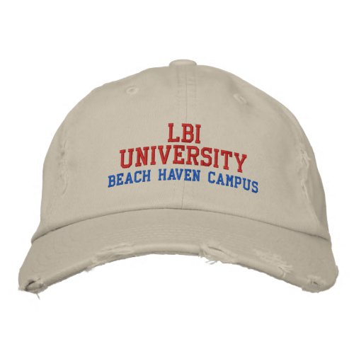 LBI UNIVERSITY REG TRADEMARK HAT 