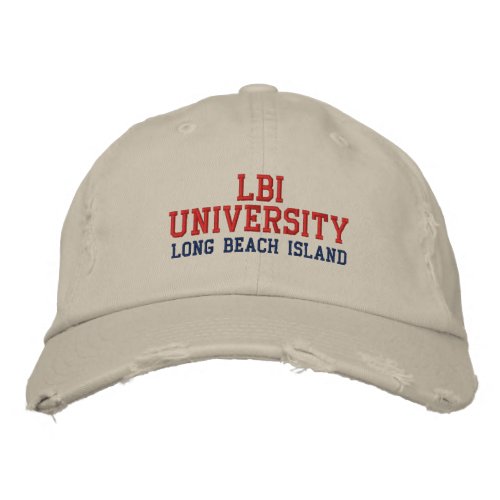 LBI UNIVERSITY REG TRADEMARK HAT 