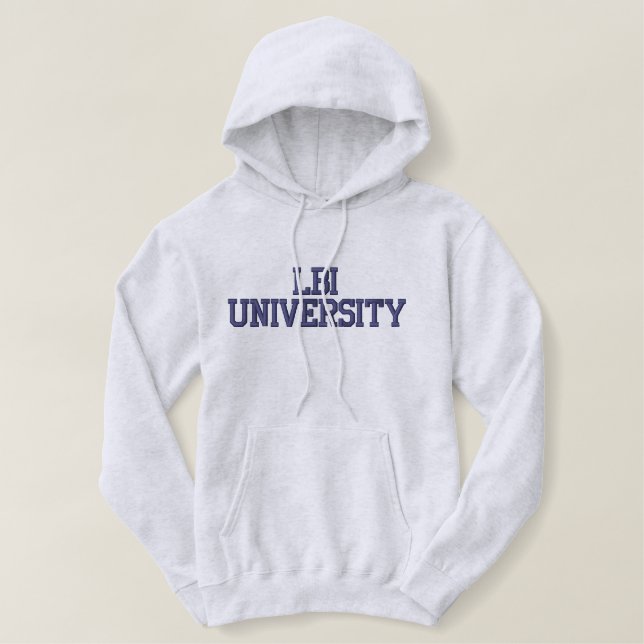 LBI UNIVERSITY (TM) HOODIE by LBI APPAREL (Design Front)