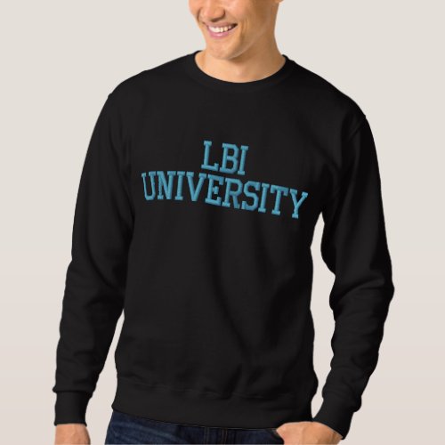LBI UNIVERSITY TM LBI by LBI APPAREL RELAX Embr Embroidered Sweatshirt