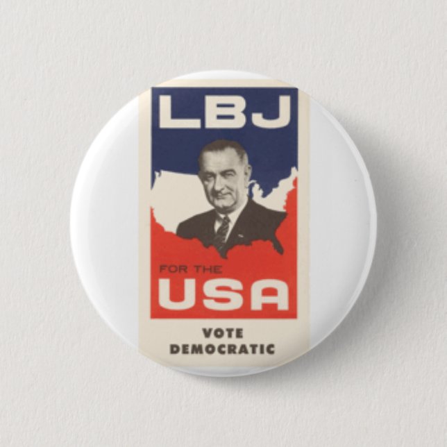 LBJ BUTTON (Front)