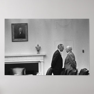 LBJ Giving The Treatment Poster