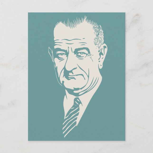 LBJ POSTCARD (Front)