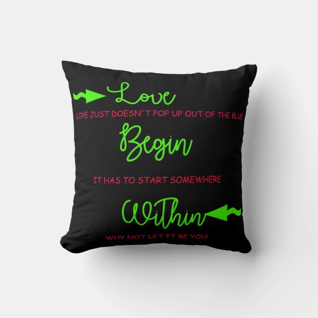 LBW Collection Throw Pillow (Front)