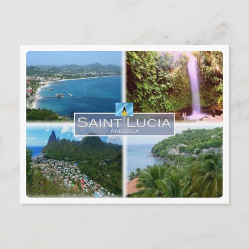 LC Saint Lucia _ Postcard