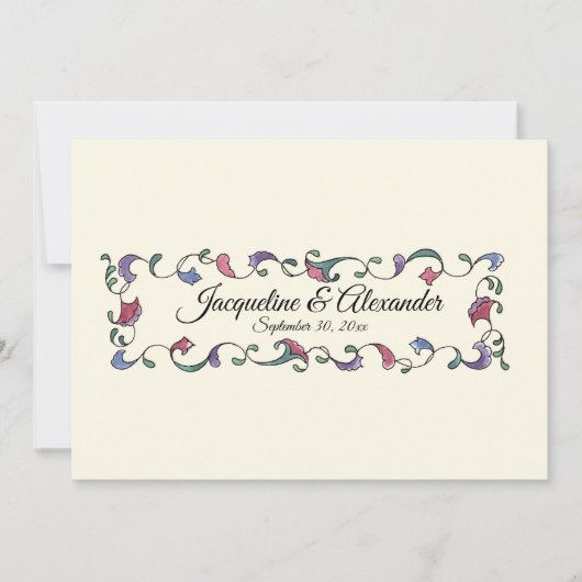 LC Swirls Audrey Jeanne's Expressions Calligraphy (Front)