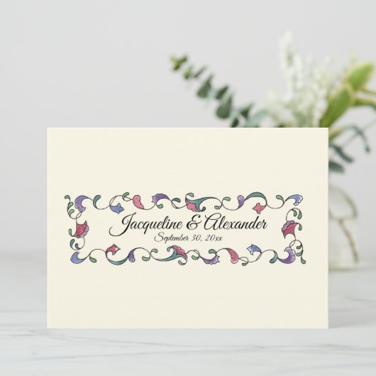 LC Swirls Audrey Jeanne's Expressions Calligraphy (Standing Front)