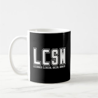 Lcsw Clinical Social Worker Graduation Coffee Mug