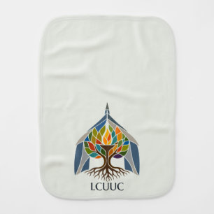 LCUUC Community Chalice Baby Burp Cloth