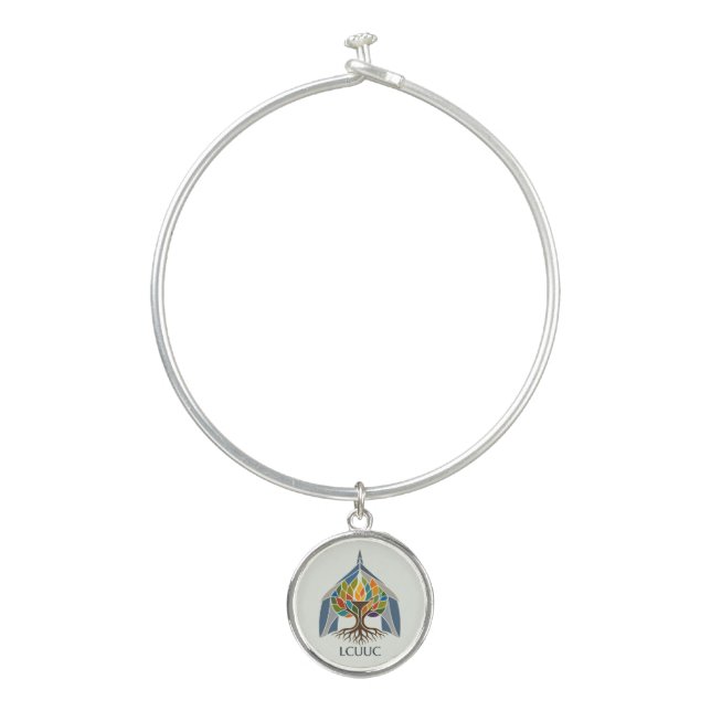 LCUUC Community Chalice Bangle Bracelet (Front)