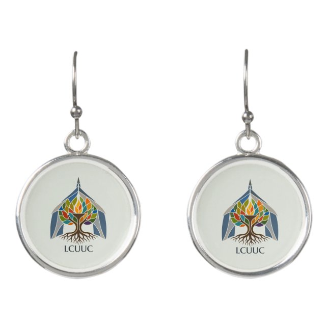 LCUUC Community Chalice Earrings (Front)