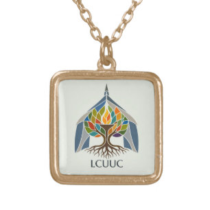 LCUUC Community Chalice Gold Plated Necklace