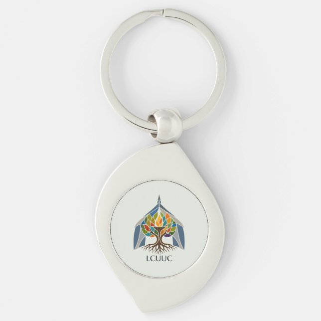 LCUUC Community Chalice Keychain (Front)