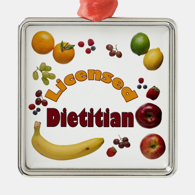 LD ORNAMENT - LICENSED DIETITIAN (Front)