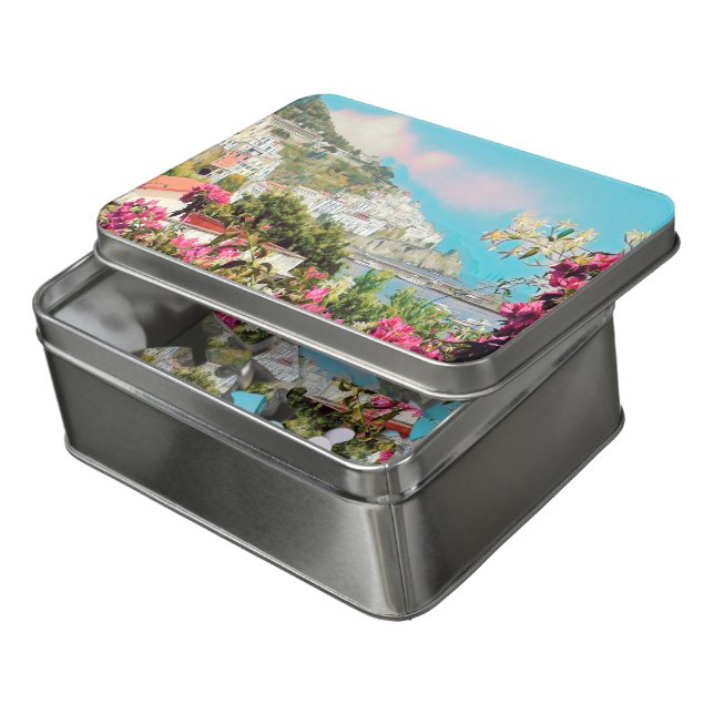 ldp AMALFI - panorama - Amalfi coast - Jigsaw Puzzle (Lid Open)