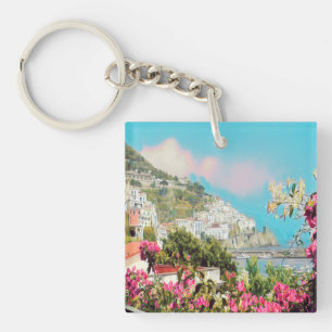 ldp AMALFI - panorama - Amalfi coast - Keychain