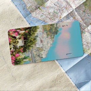 ldp AMALFI - panorama - Amalfi coast - License Plate