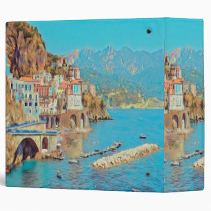 ldp ATRANI.- Amalfi Coast - 3 Ring Binder