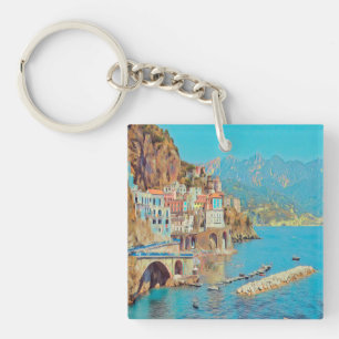 ldp ATRANI.- Amalfi Coast - Keychain