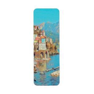 ldp ATRANI.- Amalfi Coast - Label
