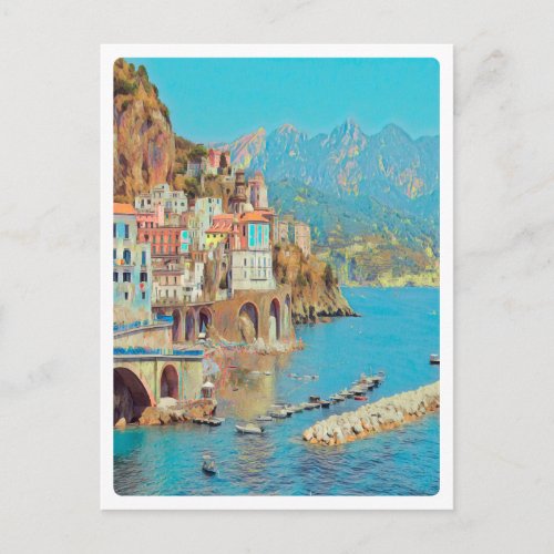 ldp ATRANI_ Amalfi Coast _ Postcard