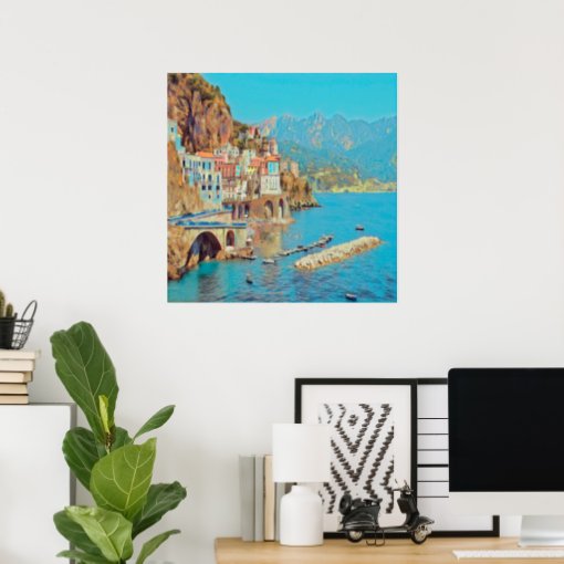 Ldp Atrani.- Amalfi Coast - Poster 