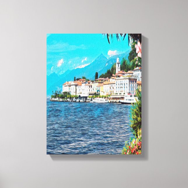ldp BELLAGIO - Lake Como - Canvas Print (Front)