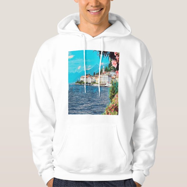 ldp BELLAGIO - Lake Como - Hoodie (Front)