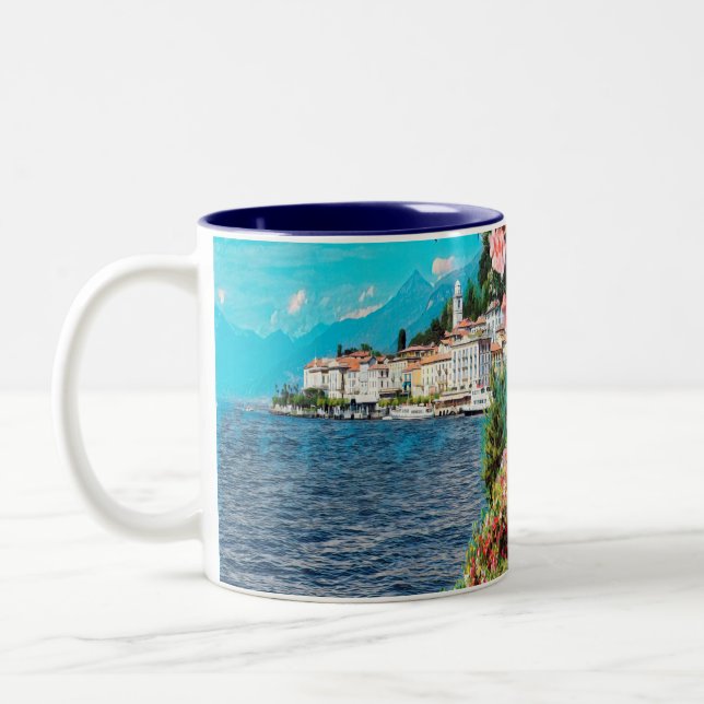 ldp BELLAGIO - Lake Como - Two-Tone Coffee Mug (Left)