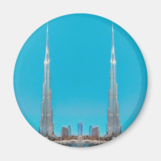 ldp BURJ KHALIFA - Dubai - Magnet (Front)