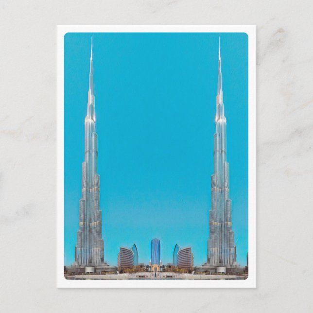 ldp BURJ KHALIFA - Dubai - Postcard (Front)