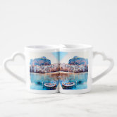 Sicilian Enna Demitasse Espresso Cup and Saucer