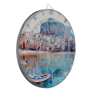 ldp CEFALÙ - Sicily - beach - panorama Dart Board