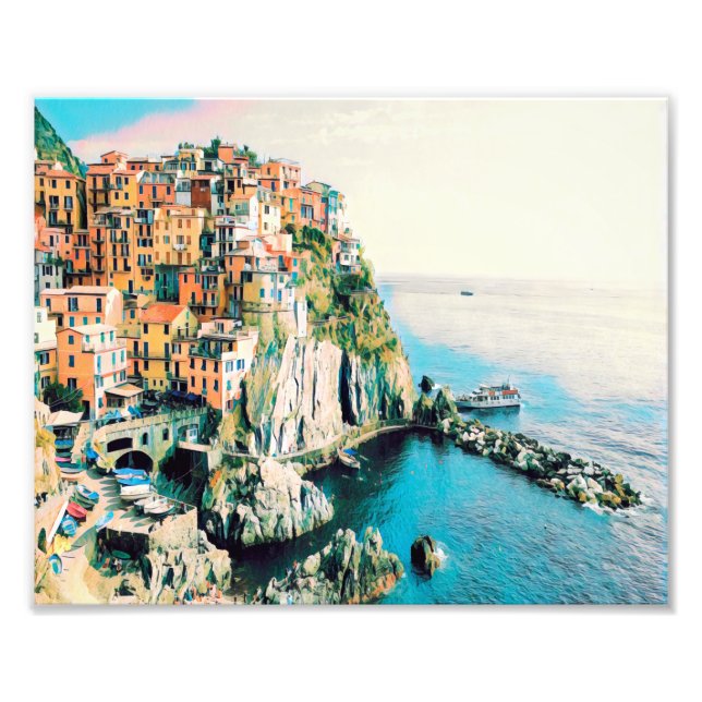 ldp Cinque Terre - Manarola Photo Print (Front)