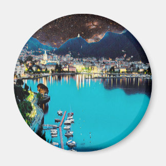 ldp COMO - Lake - Panorama Magnet