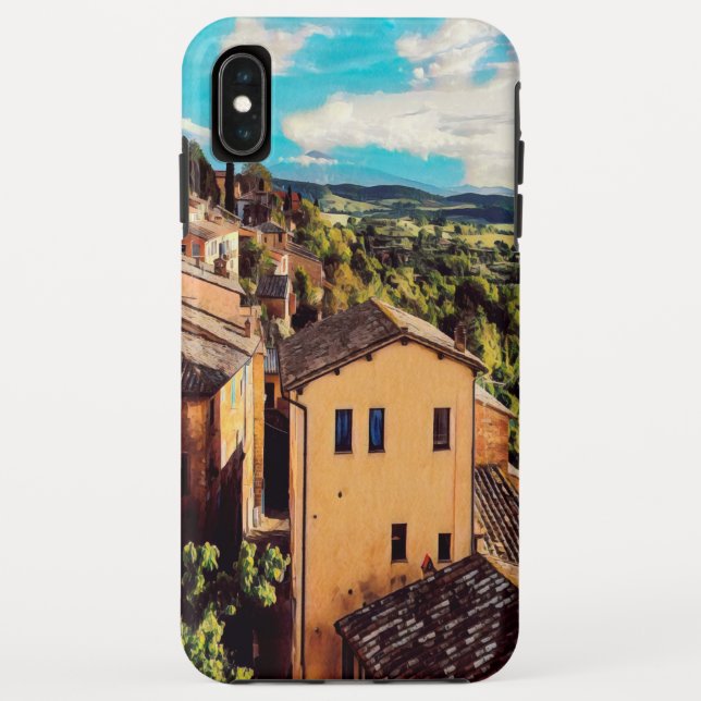 ldp MONTEPULCIANO - city - panorama - Case-Mate iPhone Case (Back)