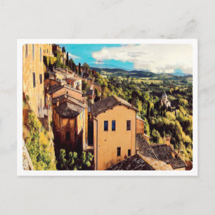 ldp MONTEPULCIANO - city - panorama - Postcard