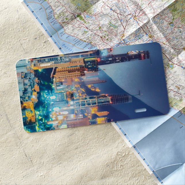 ldp MONTERREY - New Mexico License Plate (In Situ)