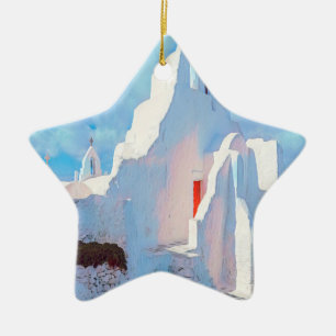 ldp MYKONOS - characteristic church - Ceramic Ornament