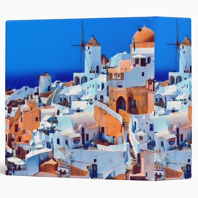 ldp OIA - maze of steps - 3 Ring Binder (Back/Spine)