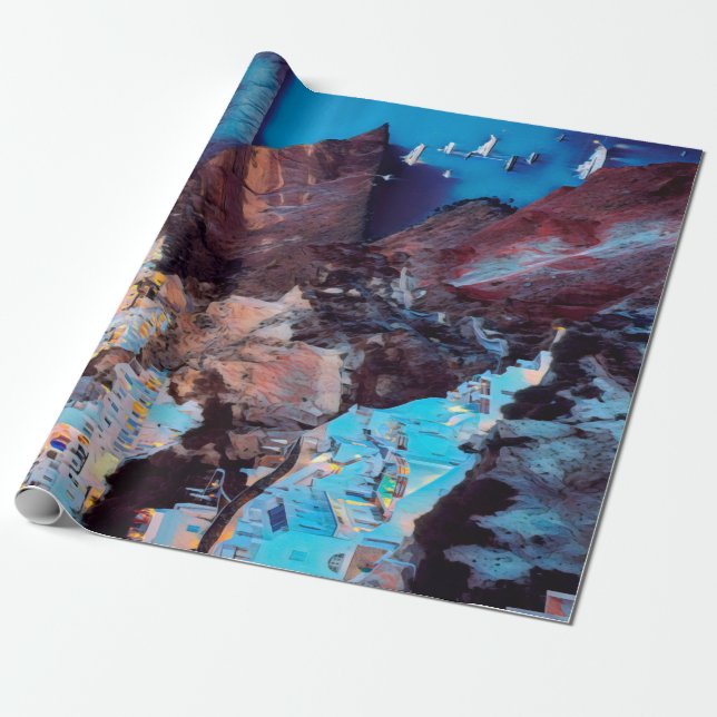 ldp OIA - panorama - Wrapping Paper (Unrolled)